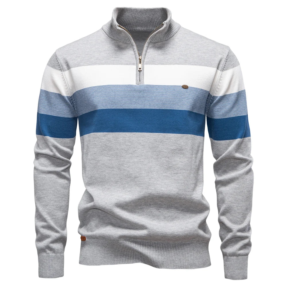 Velstren Men's Quarter Zip Fleece Pullover