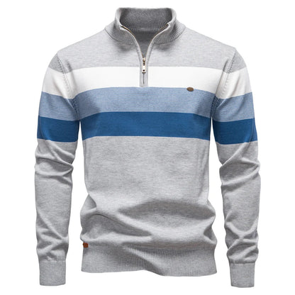 Velstren Men's Quarter Zip Fleece Pullover