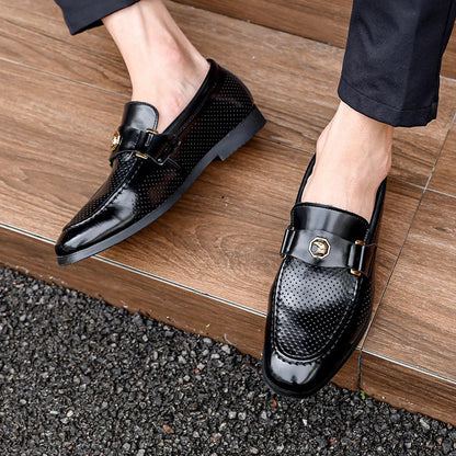 Italian Leather Men's Loafers