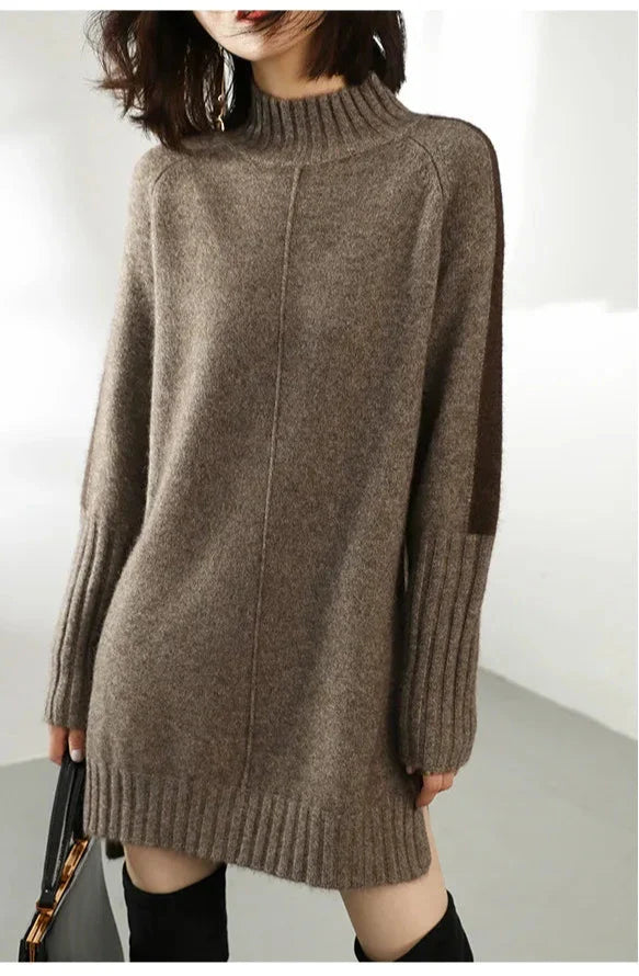Women's Cable Knit Sweater Dress