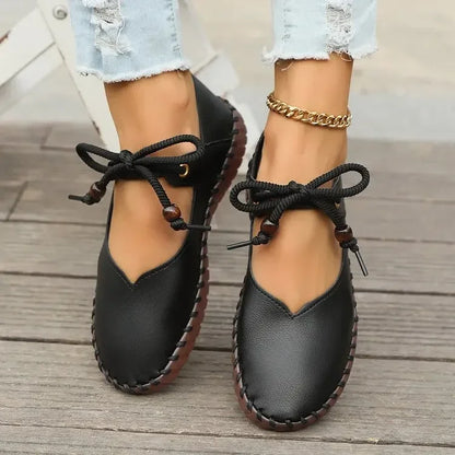 Comfortable Women's Lace-Up Sneakers