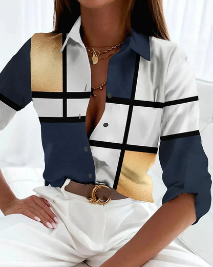 Stylish Floral Women's Blouse - VibreMode