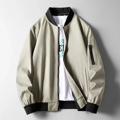 Warm Waterproof Bomber Coat