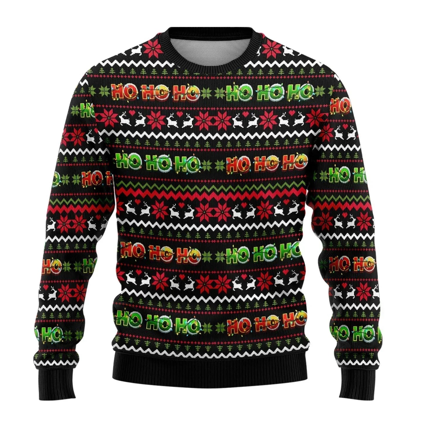 Men's Casual Graphic Spring Sweater