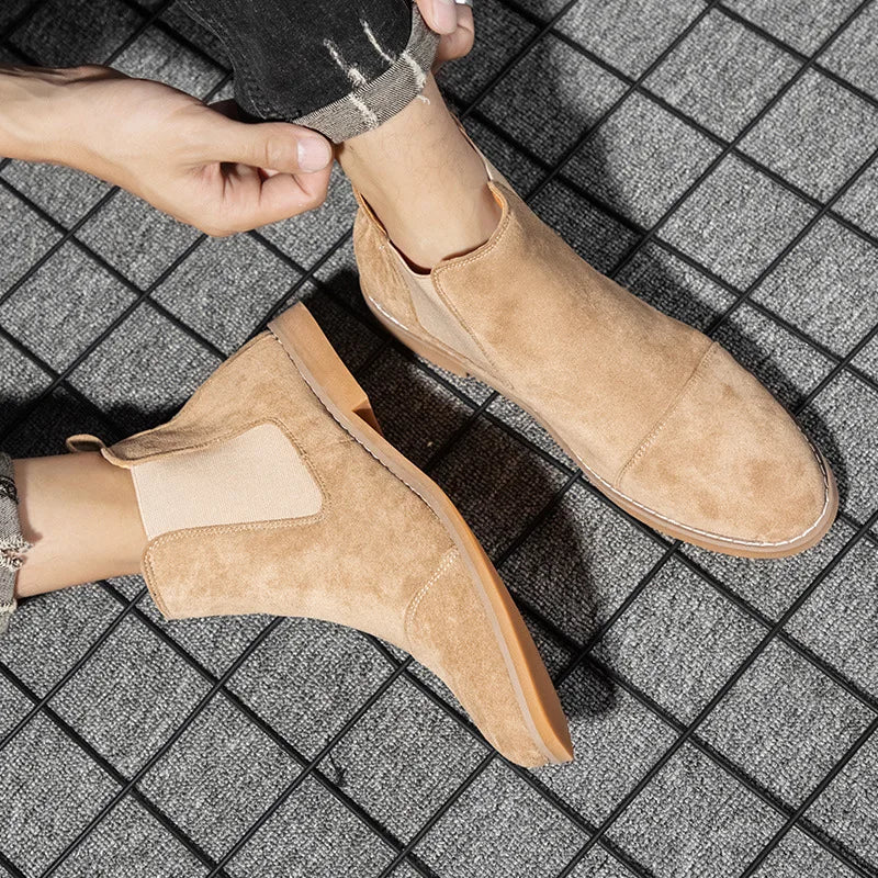 Luxury Suede Ankle Boots