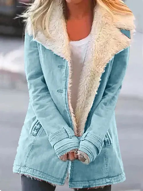 Women's Winter Jacket Cozy Fleece - VibreMode