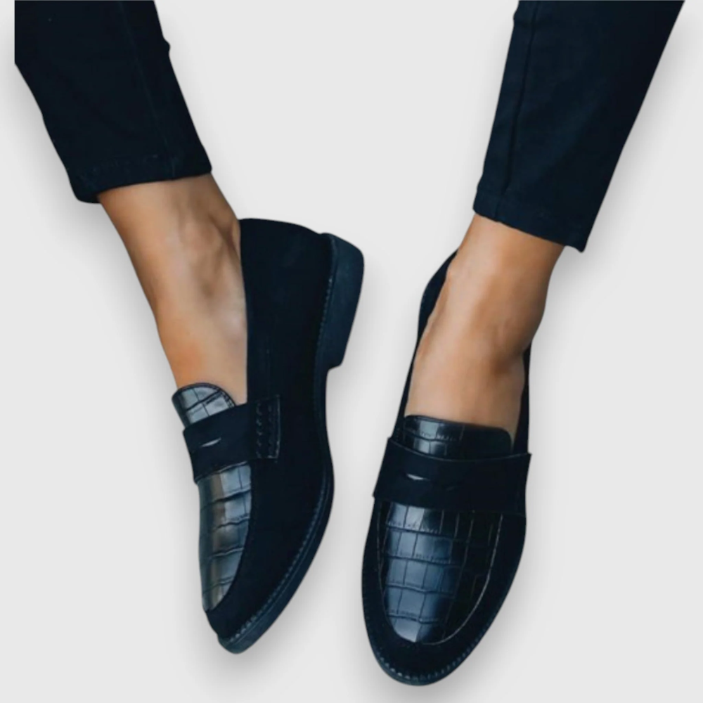 Authentic Leather Slip On Shoes - VibreMode