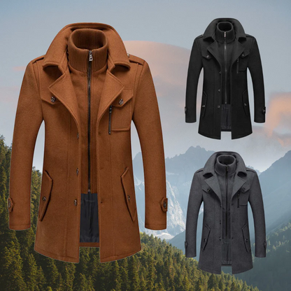 Men's Fashion Coat Modern Design - VibreMode
