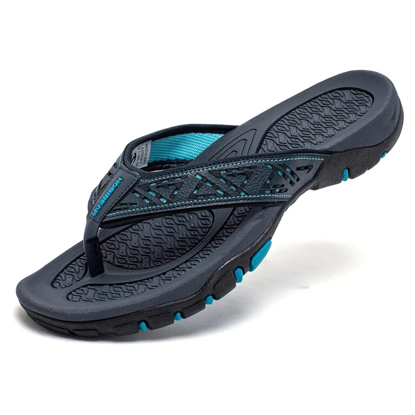 Comfortable Men's Sports Flip Flops with Arch Support Sandals