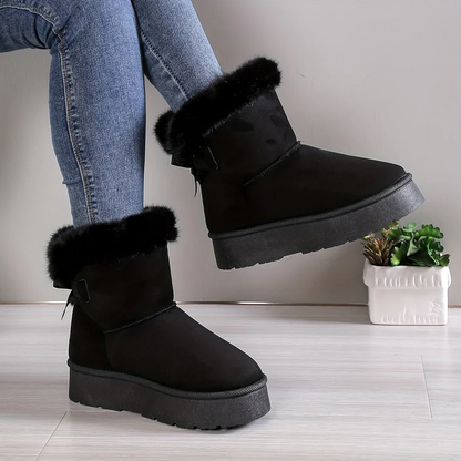 Women's Slip-On Winter Boots Comfortable - VibreMode