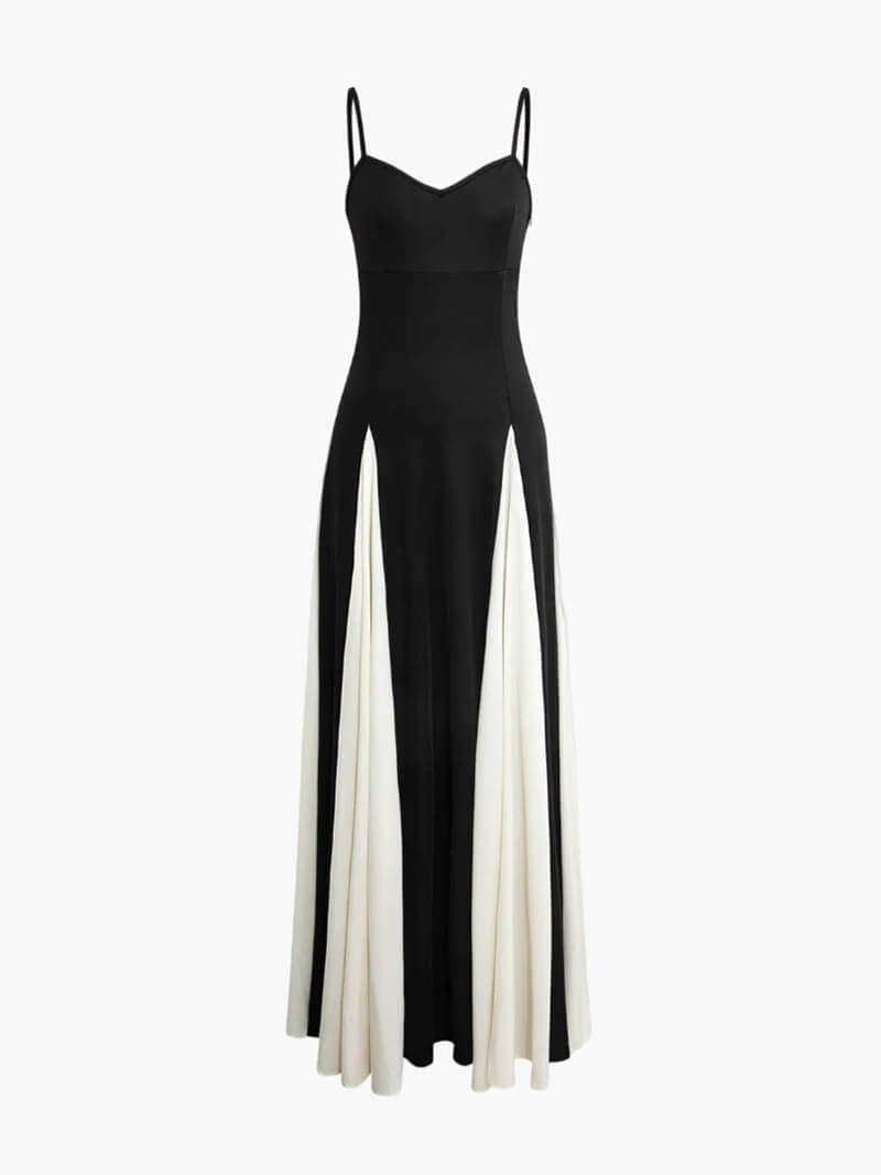 Women's Maxi Evening Dress Spaghetti Strap