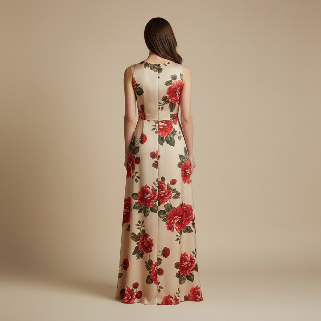 Women's Floral Dress Lightweight