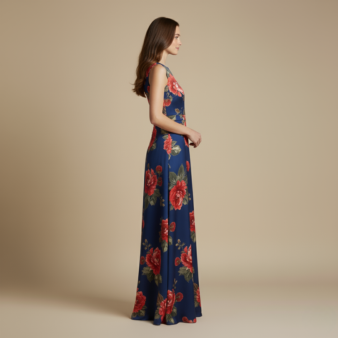 Women's Floral Dress Lightweight