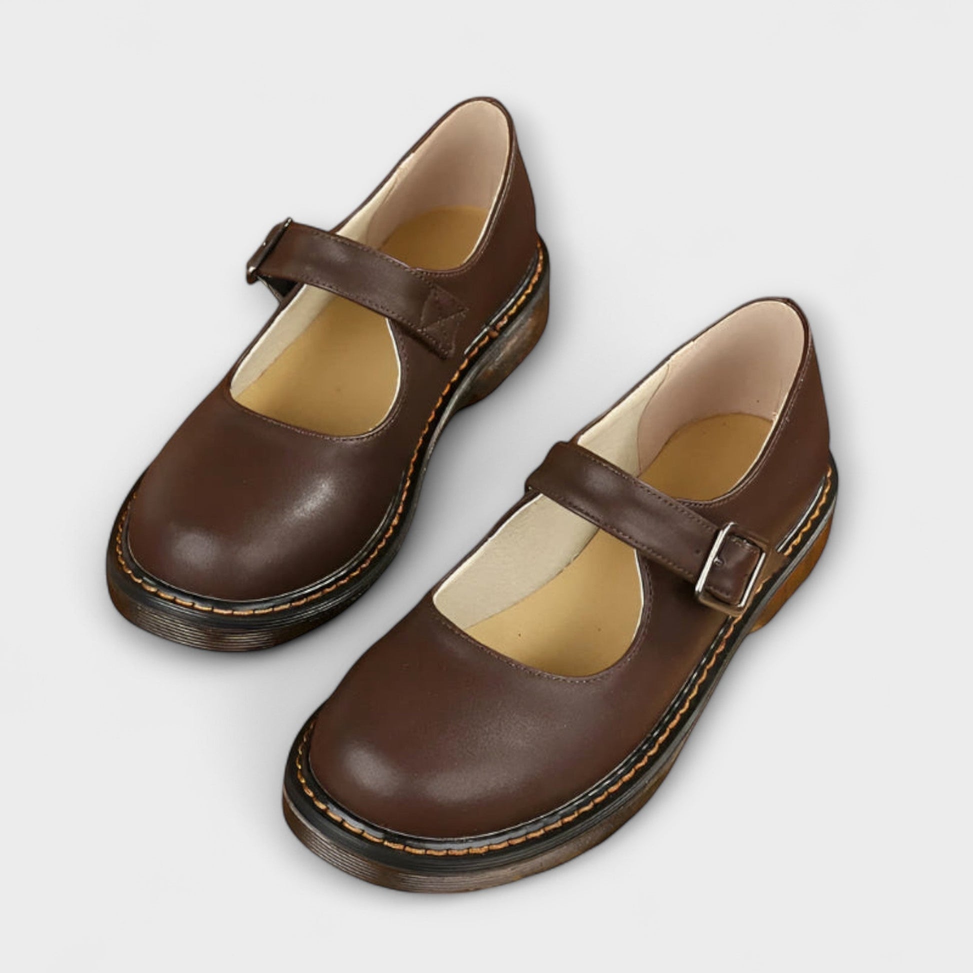 Women's Mary Jane Shoes Adjustable Buckle - VibreMode