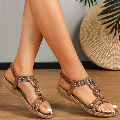 Comfortable Women's Flat Woven Sandals