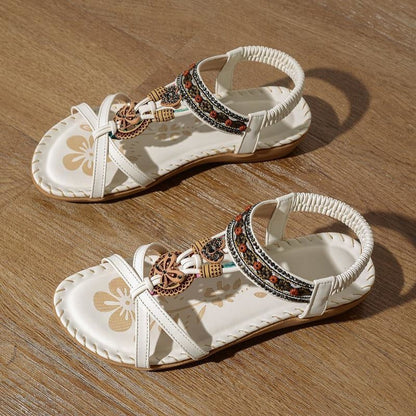 Comfortable Women's Flat Woven Sandals