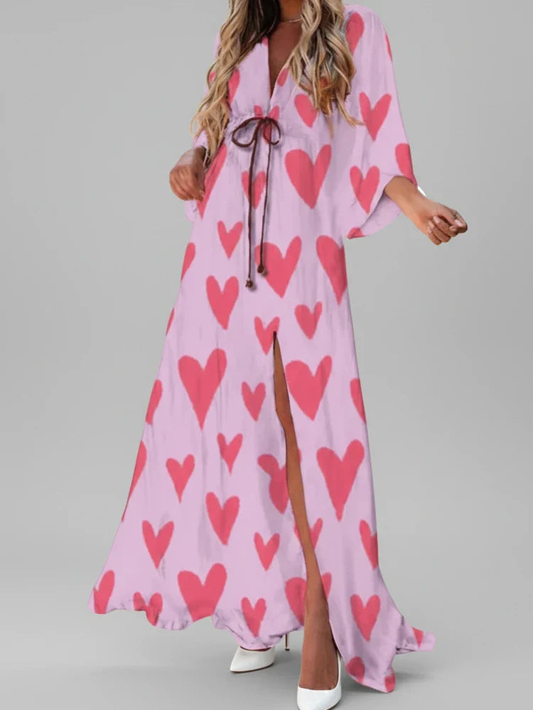 Women's Split Thigh Maxi Dress
