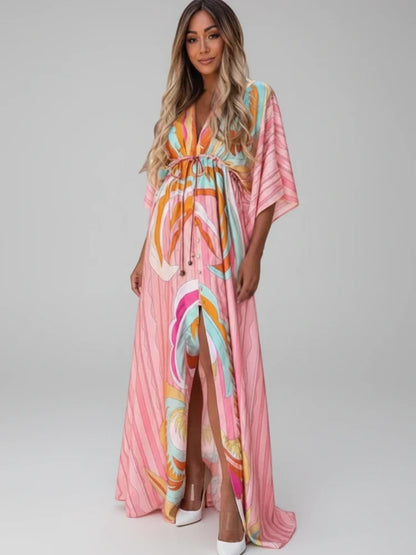 Women's Split Thigh Maxi Dress - VibreMode