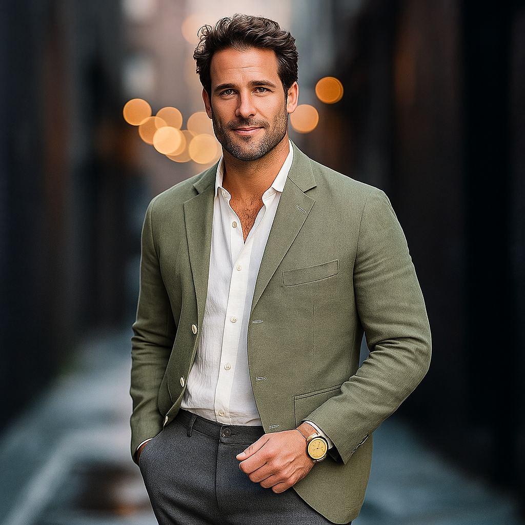 Men's Textured Sport Coat