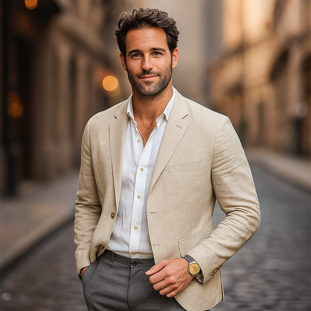 Men's Textured Sport Coat
