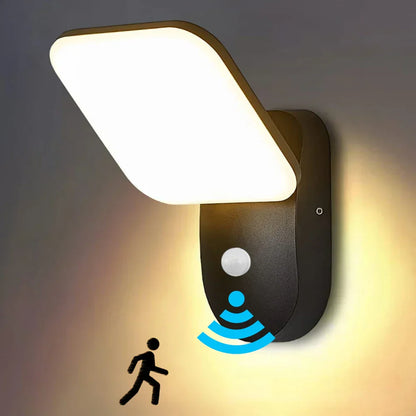 Outdoor Wall Light 12W Waterproof Motion Sensor