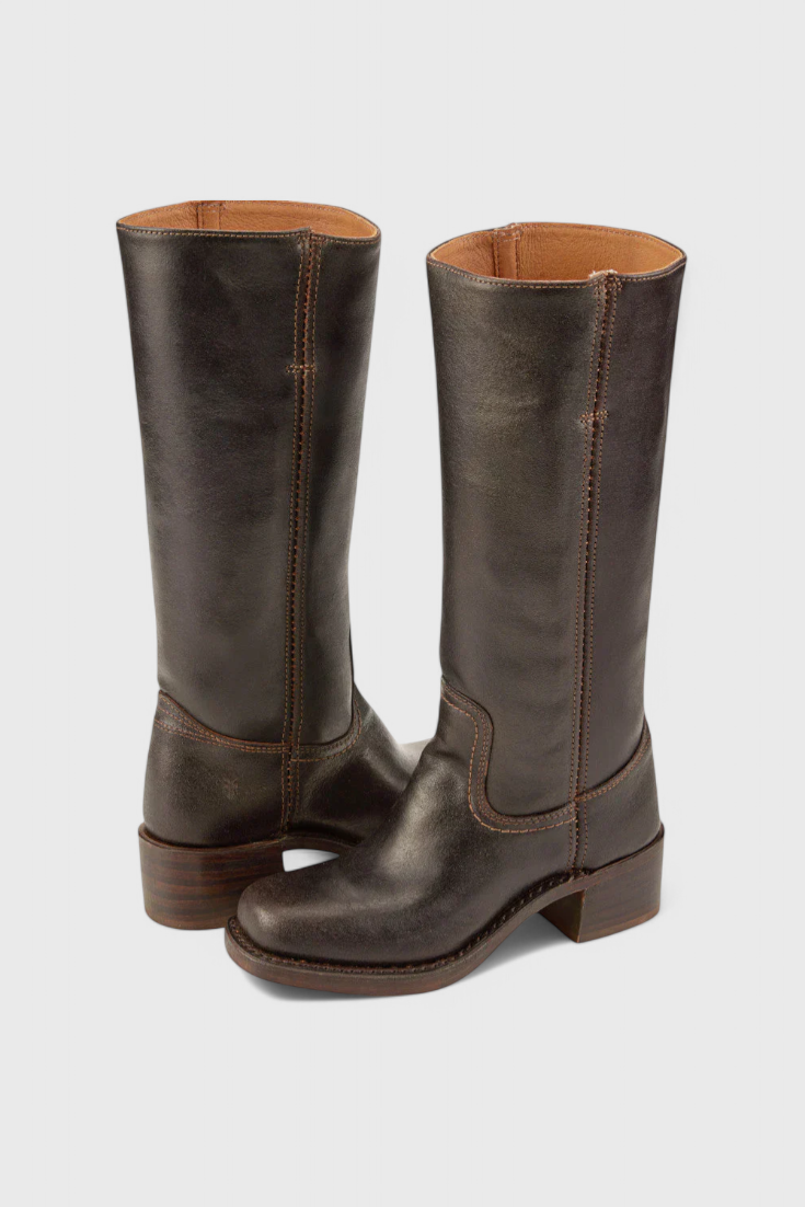 Warm Women's Block Heel Winter Boots
