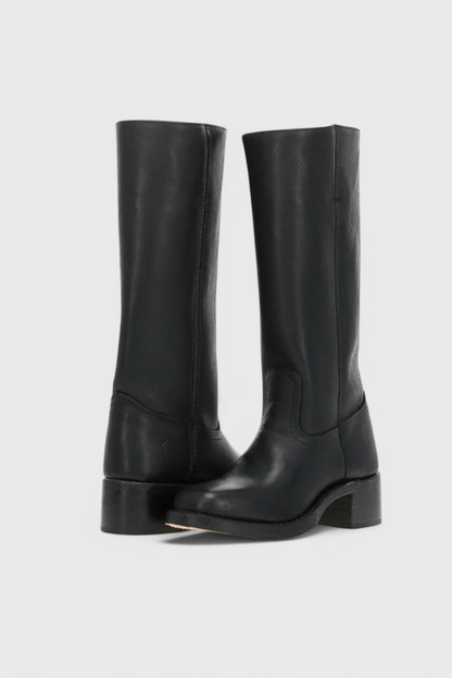 Warm Women's Block Heel Winter Boots