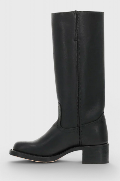 Warm Women's Block Heel Winter Boots