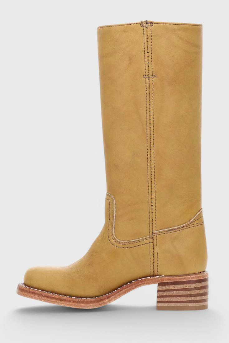 Warm Women's Block Heel Winter Boots