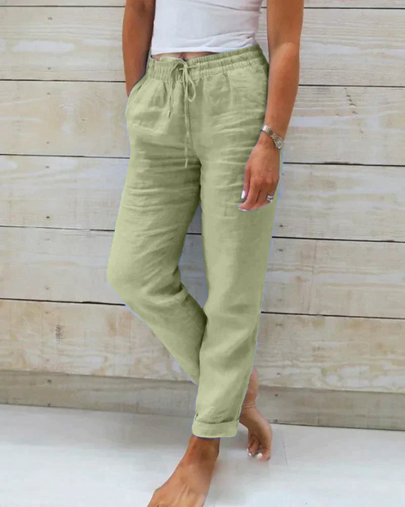 Women's Linen Casual Pants