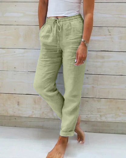 Women's Linen Casual Pants