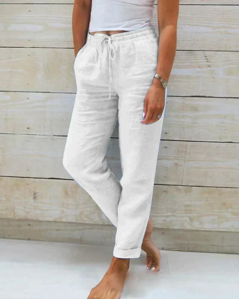 Women's Linen Casual Pants