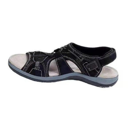 Women's Strappy Wedge Sandals Comfortable Summer - VibreMode
