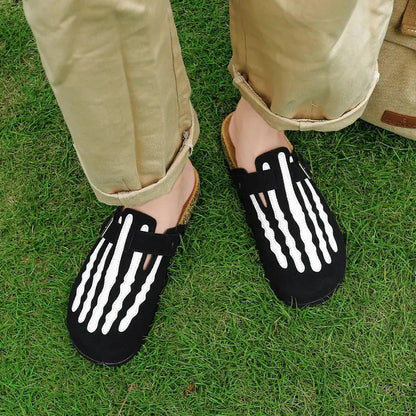 Striped Cork Clogs for Men – Stylish & Comfortable Footwear