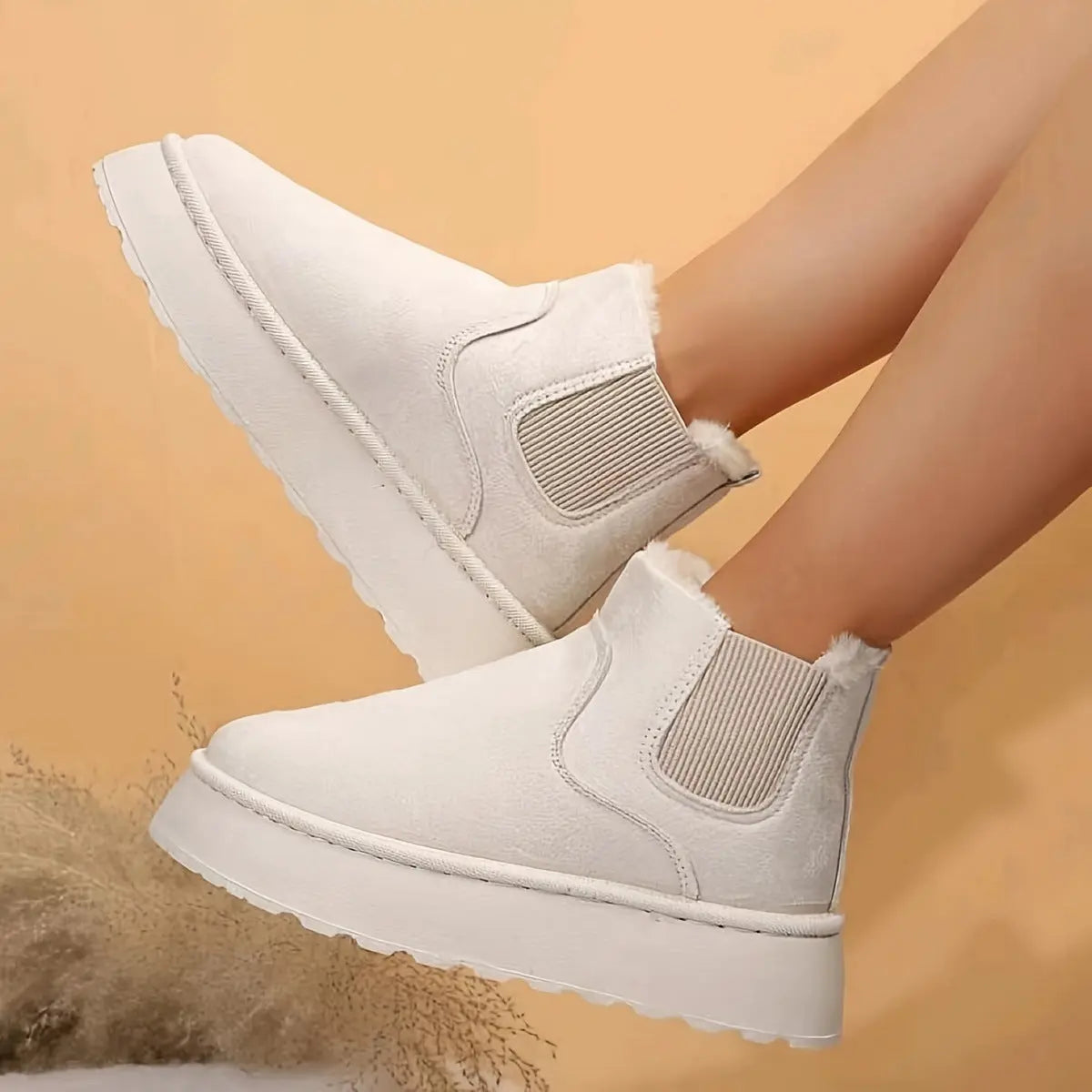 Women's Insulated Snow Boots Warm Comfortable - VibreMode