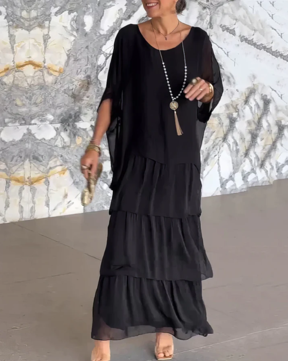 Elegant Women's Long Flowing Dress