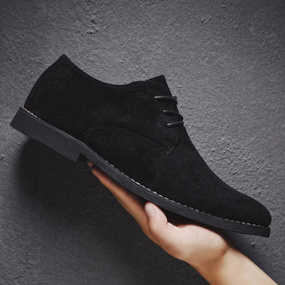 Men's Suede Oxford Shoes
