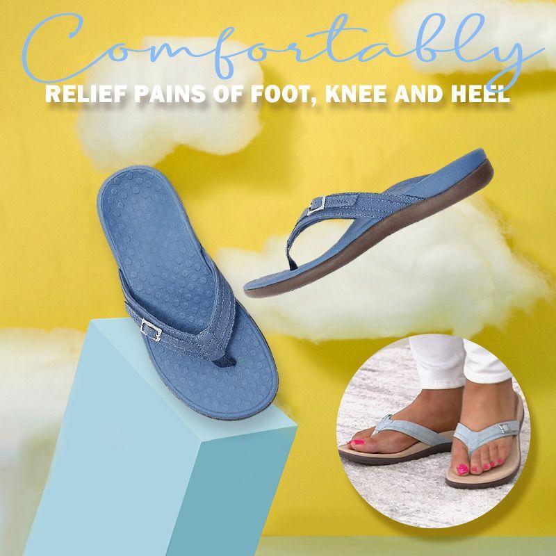 Orthopedic Arch Support Flip Flops