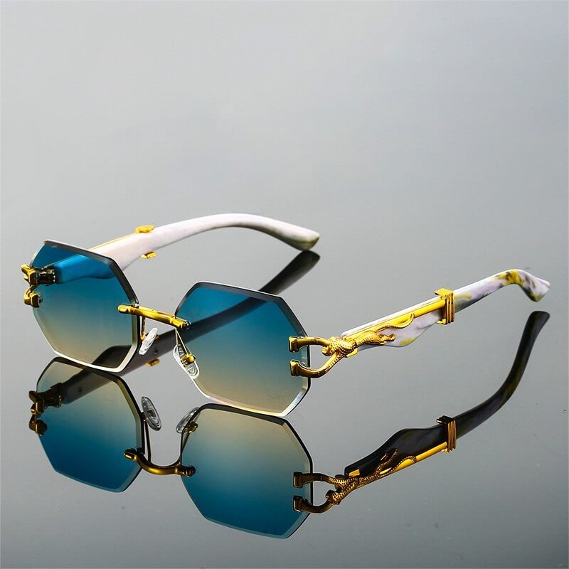 Classic Round Leopard Sunglasses
