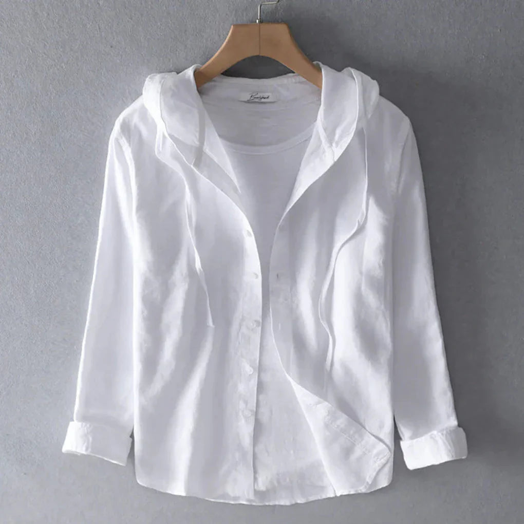 Women's Linen Blouse Breathable