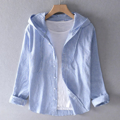 Women's Linen Blouse Breathable - VibreMode