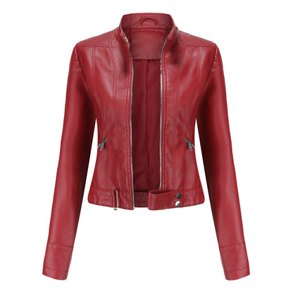 Ladies Lightweight Spring Zipper Jacket