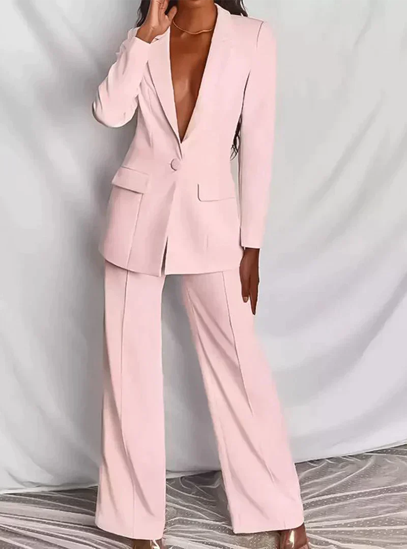 Jesika Women's Blazer Suit Set