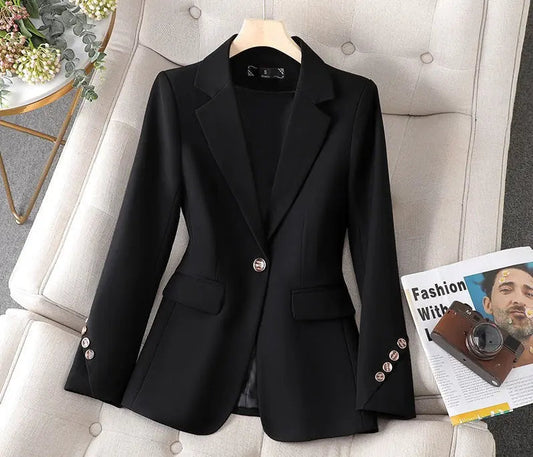 Women's Tailored Blazer Versatile Style - VibreMode