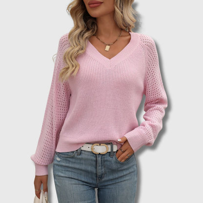Timeless Green Crew Neck Sweater - VibreMode