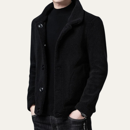 Men's Winter Fleece Jacket Warm With Pockets