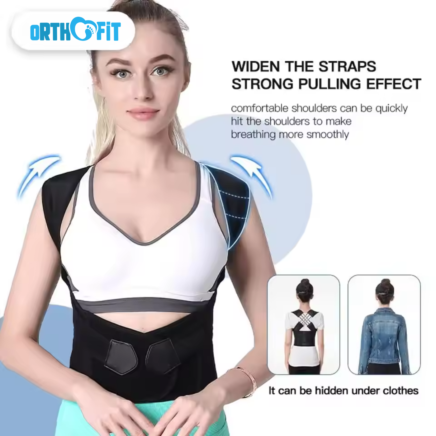 VibreMode Posture Corrector Back Support
