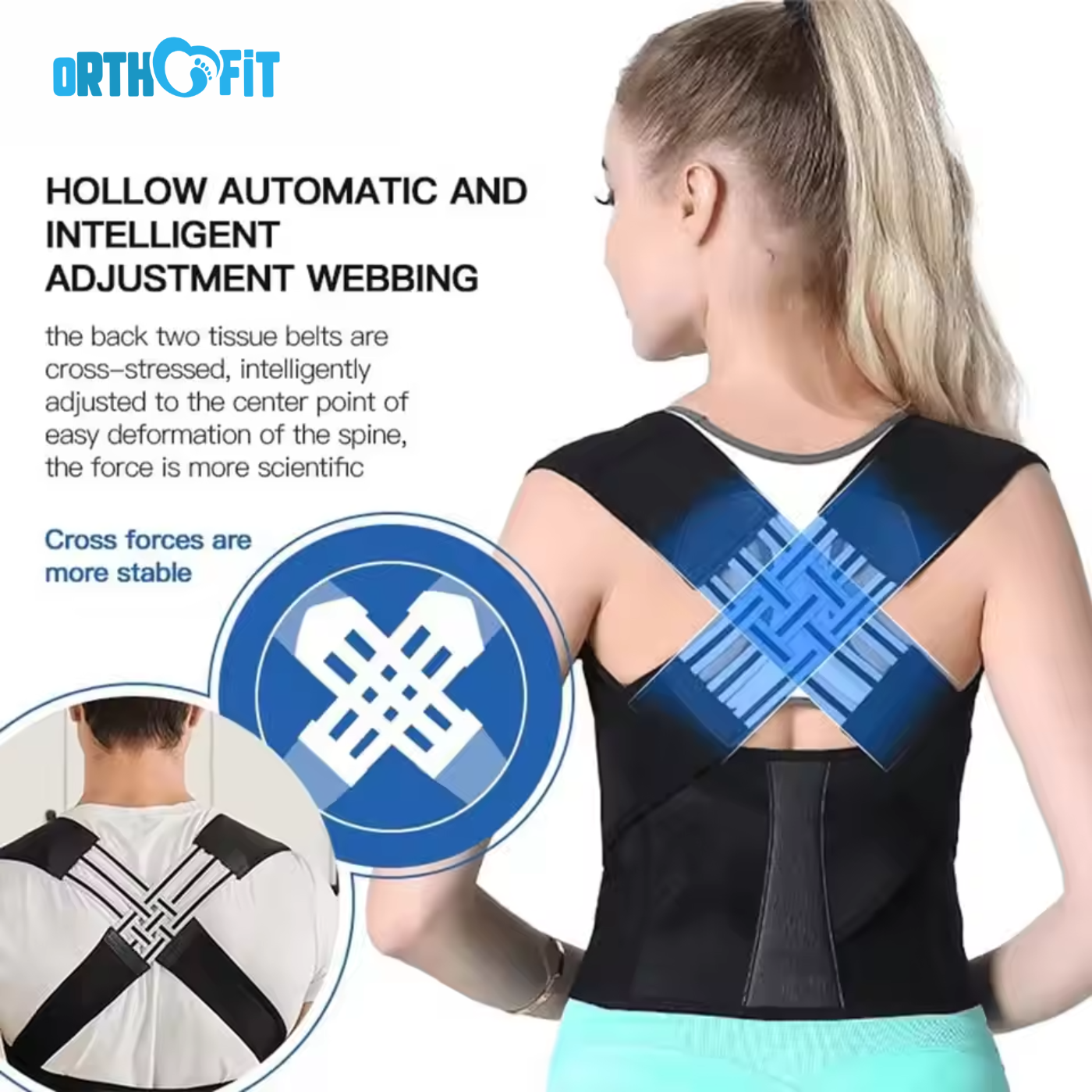 VibreMode Posture Corrector Back Support