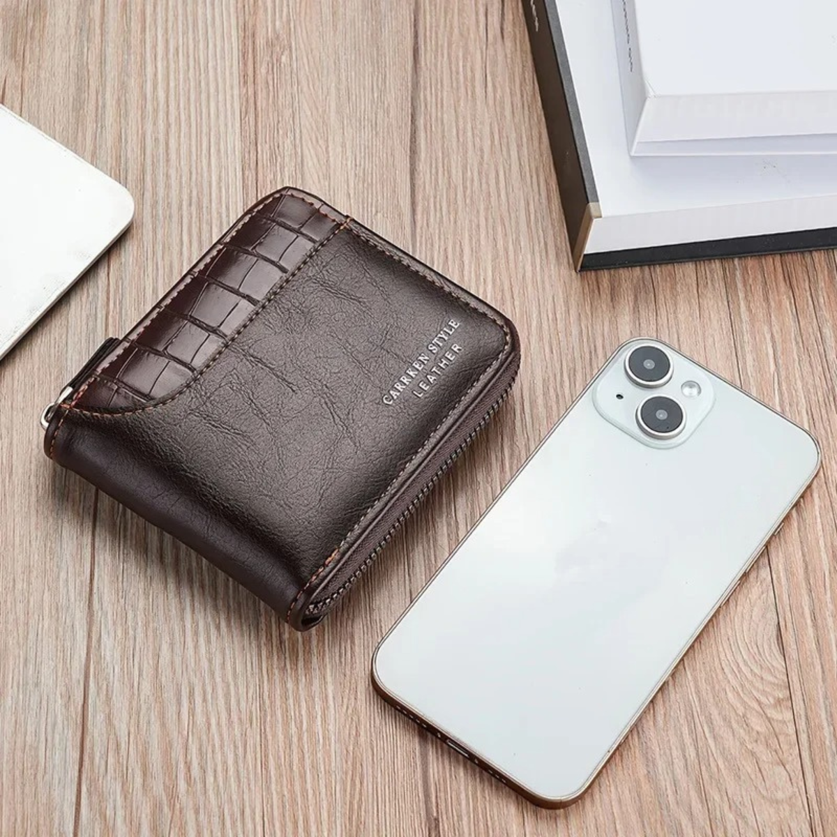 Men's Leather Coin Purse Wallet