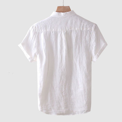 Men's Short Sleeve Button Down Shirt Solid